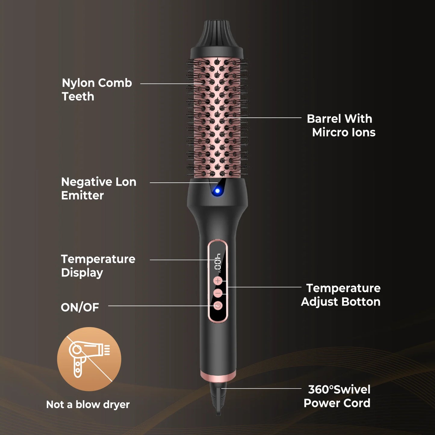 Thempra™- Blowout Thermal Brush